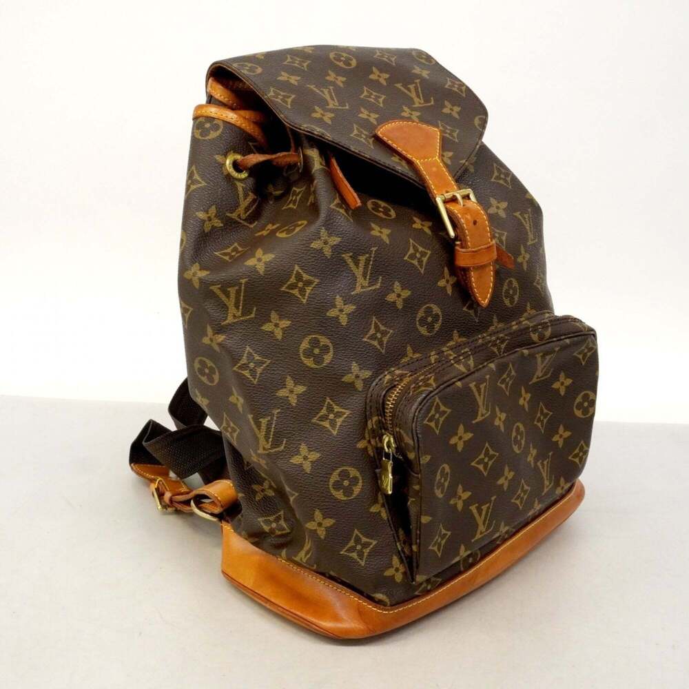 LOUIS VUITTON Brown Monogram Backpack - Picture 2 of 14